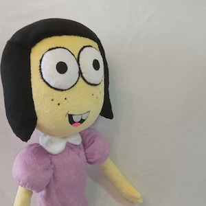 Custom plush Just Like Big City Greens Cricket Tilly inspired funmade plush, handmade to order from the drawing, 40 cm. Not for Christmas image 9