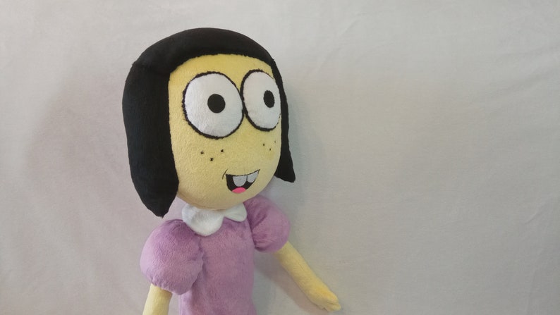 Custom plush Just Like Big City Greens Cricket Tilly inspired funmade plush, handmade to order from the drawing, 40 cm. Not for Christmas image 9