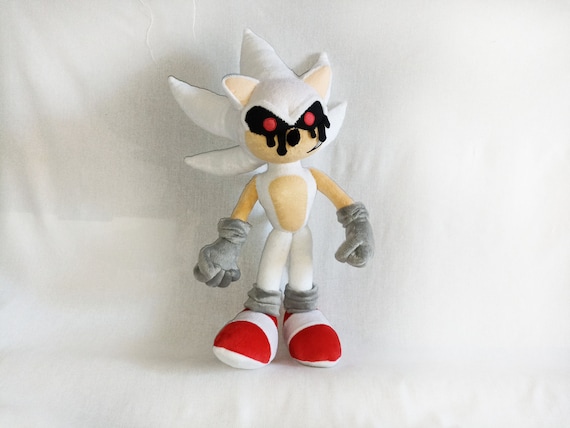 Custom Plush Just Like Dark Sonic the Sonic X the Dark Brotherhood