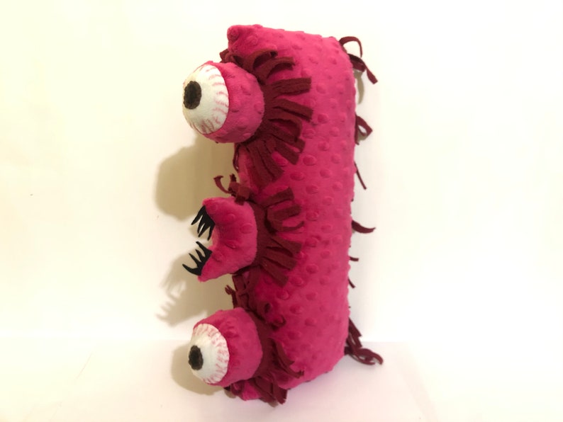 Terraria wall of flesh inspired pillow made to order Etsy