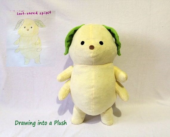 Custom Plush Just Like Tails doll inspired plush (funmade) , handmade to  order from the drawing. Not for Christmas