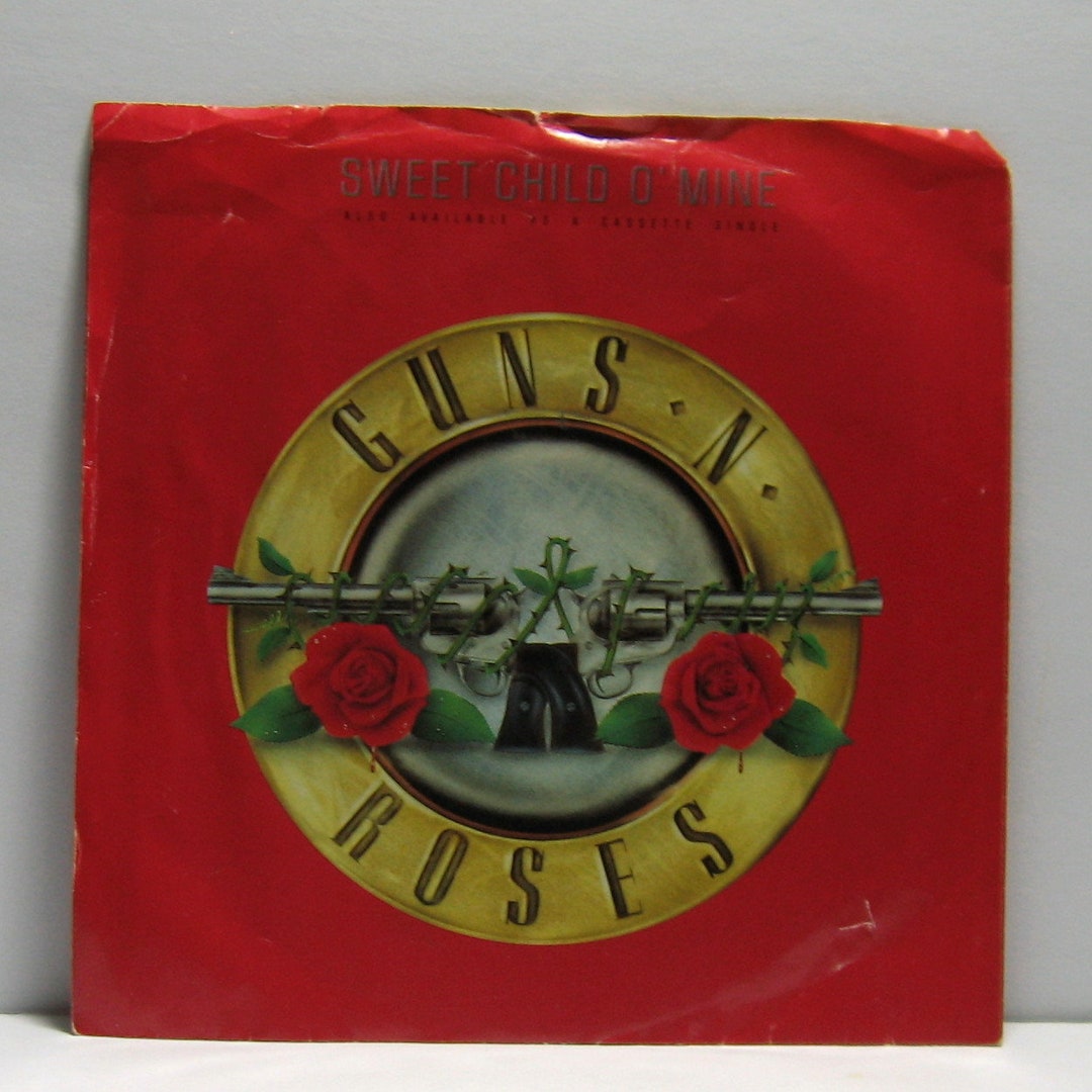 ガンズ&ローゼズ.GUNS N' ROSES Sweet 8センチ8cmシングル Vintage 1987 Guns N' Roses 