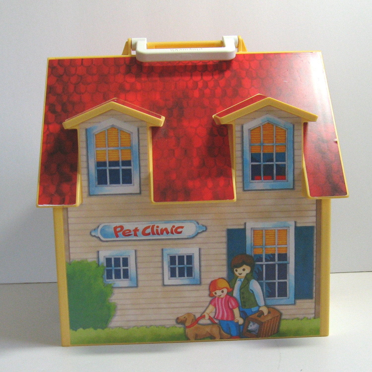 Vintage 2005 Playmobil Take Along Pet Clinic Veterinarian, #5870