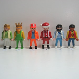 Vintage Early 1990s, 1-1974 Playmobil Adult Characters, Geobra, Replacement/Additions to Playmobil Play Sets, Ex Condition, Choose a Figure
