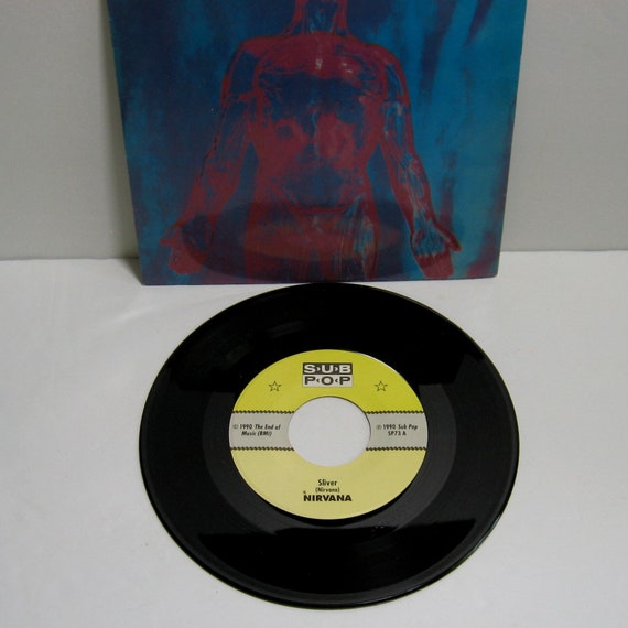 洋楽 NIRVANA Sliver Dive Blue Vinyl Nirvana - Sliver/Dive - Sub Pop Official Store – Sub Pop Mega Mart