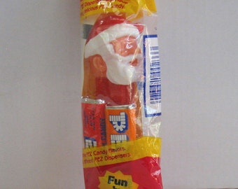 Vintage 1970's Santa Claus Pez Dispenser New in Package