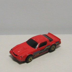 Vintage 1982 Hot Wheels Z-28 Chevy Camaro, Red, Die Cast Metal, Great Detailing, Mattel, Good/Very Good Condition