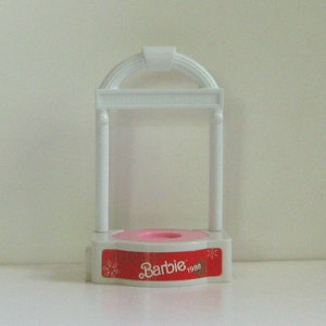 Vintage 1988  Barbie Doll Stand that Spins for Holiday Barbie