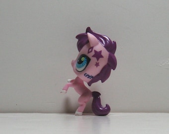 LPS Littlest Pet Shop Authentic 2008, Horse/pony #2685, Lavender W