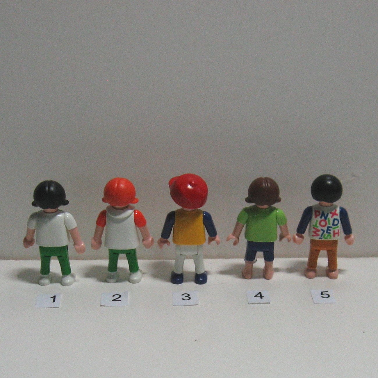 Vintage 1995 Playmobil Children Figures, Geobra, Replacement or