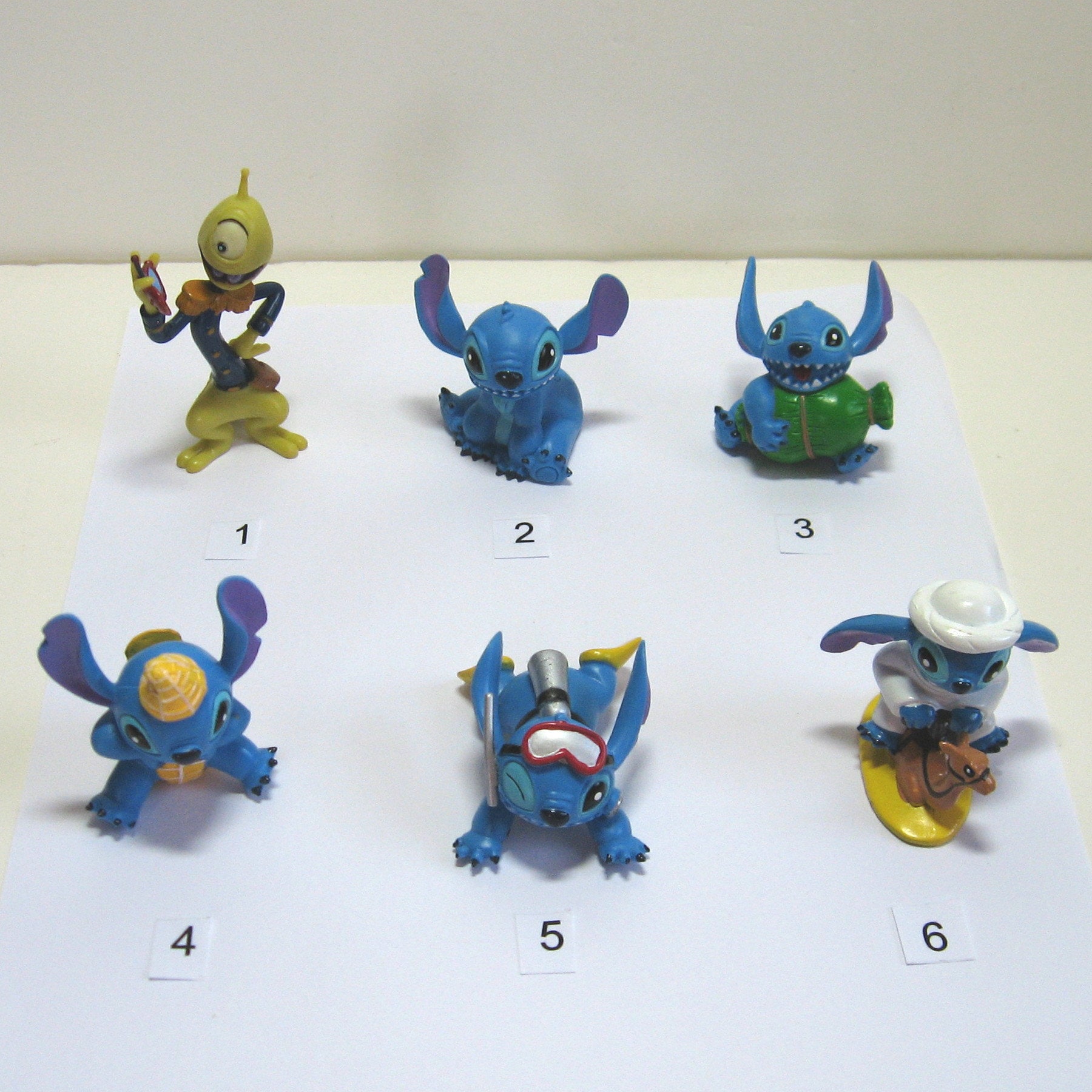 Vintage 2000s Lilo and Stitch From Disney Character Figures, Choose a Piece  