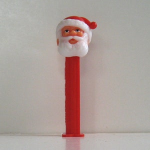 Vintage 1980 Santa Claus Pez Dispenser, Christmas Holiday