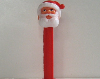 Vintage 1980 Santa Claus Pez Dispenser, Christmas Holiday