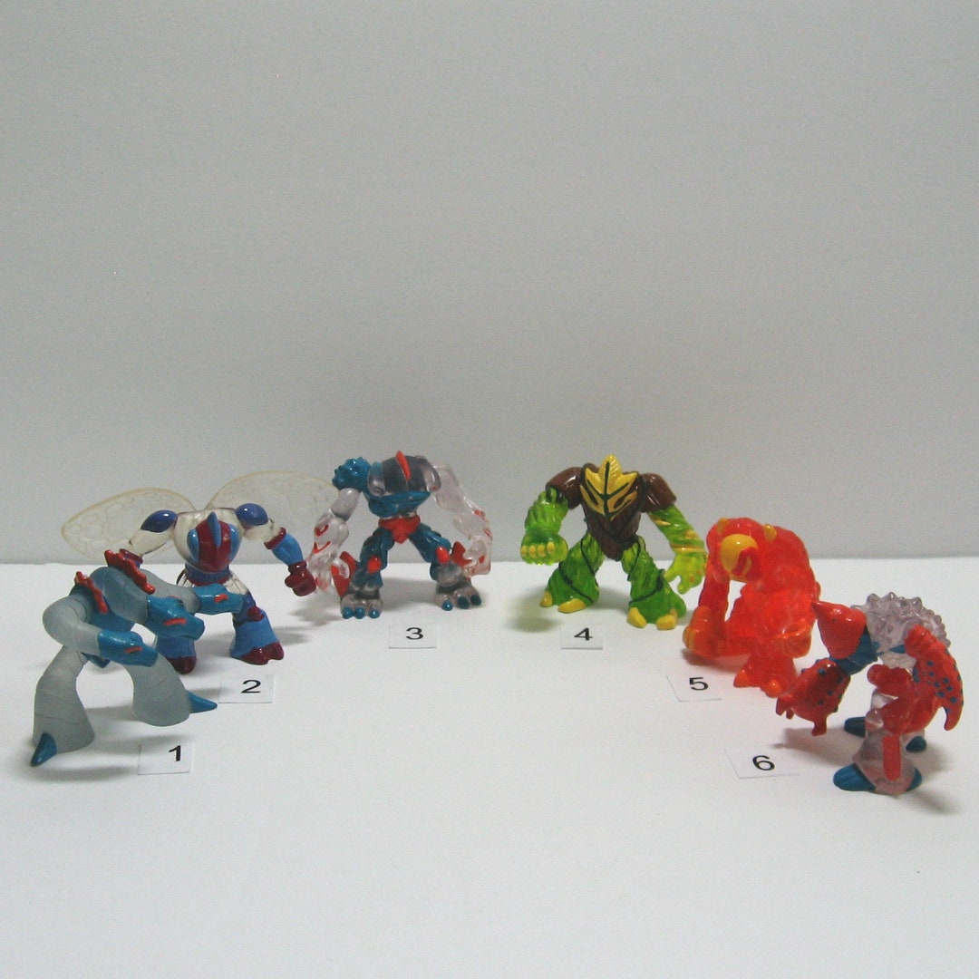 Vintage 2005 Gormiti the Invincible Lords of Nature, 