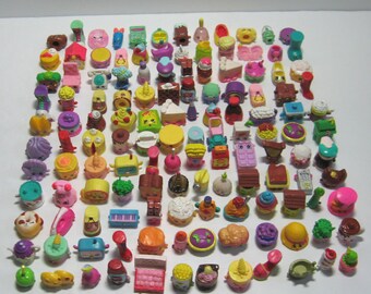 Colorful and Collectible Shopkins Tiny Toys Large Group of 132 Characters Moose Toys Excellent Used Condition Etsy