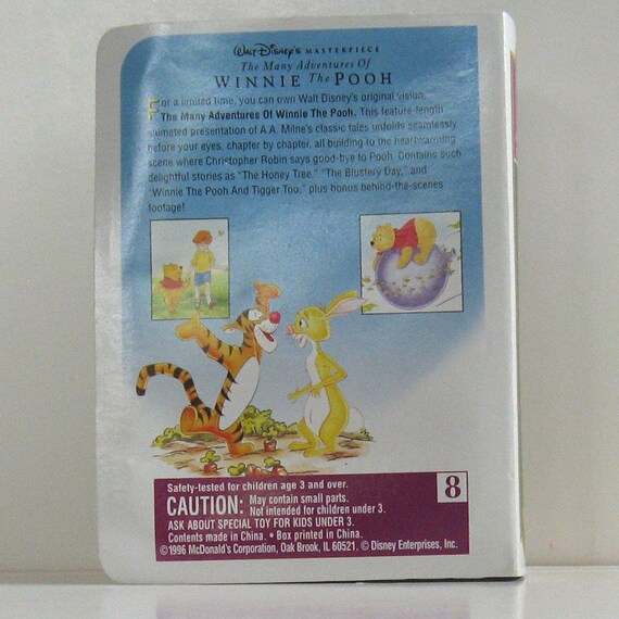 Vintage 1990s Disney and Mcdonalds Tigger From Winnie the Pooh