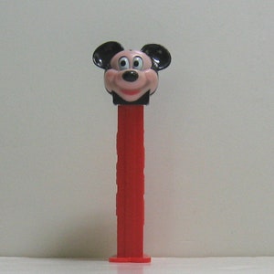 Vintage 1980&#39;s Mickey Mouse Pez Dispenser, Walt Disney Characters