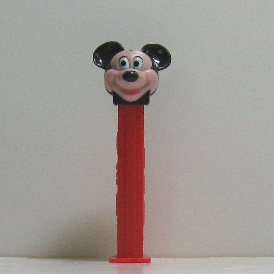 Hong Kong 3.9 IMC 6 Mickey Mouse 1980s PEZ DISNEY 1 item ,1 white face ONLY 