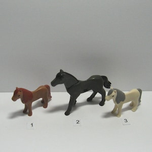 Vintage Early 2000s, Playmobil Horse Figures, Geobra, Replacement/Additions to Playmobil Play Sets, Ex Condition, Choose a Figure