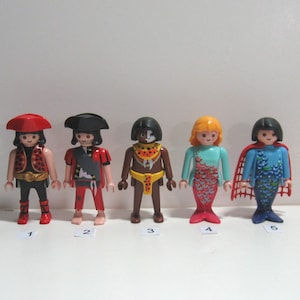 Vintage 1974 - Early 2000s Playmobil Characters Figures, Geobra, Replacement/Additions to Playmobil Play Sets, Ex Condition, Choose a Figure