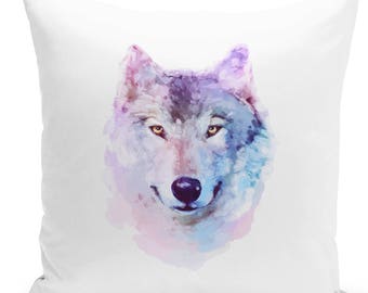 wolf pillow pet