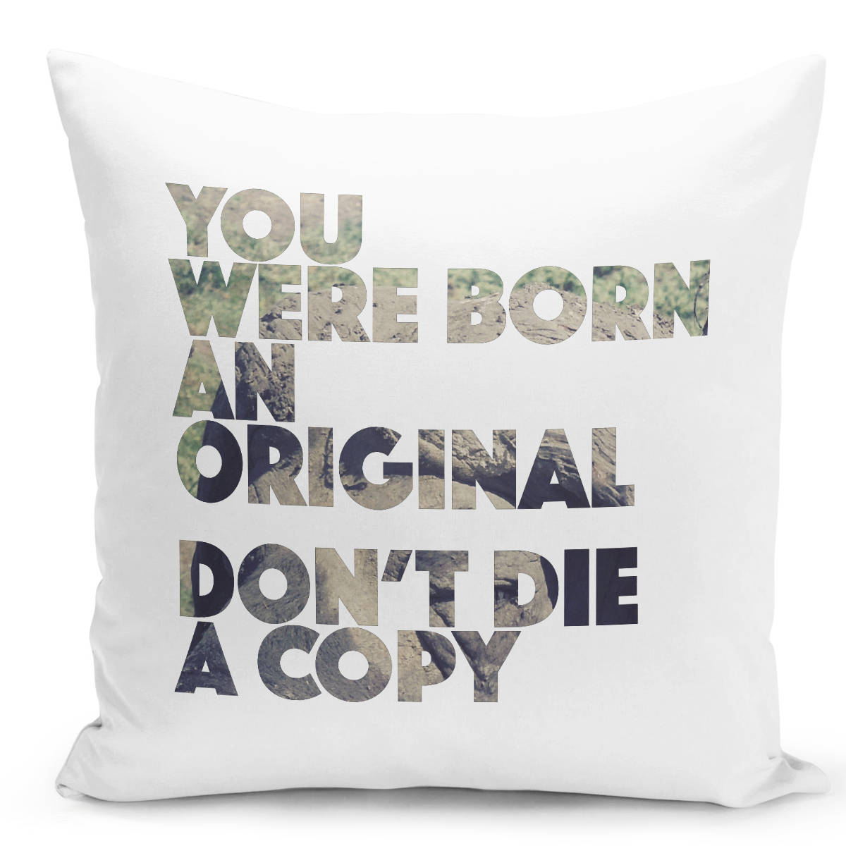 Quote Throw Pillow case indoor cushion decorative pillow Etsy