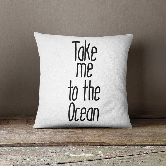 ocean throw pillows