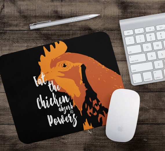 Mouse Pad Desk Accessories Printed Mousemat Office Gift Round Etsy