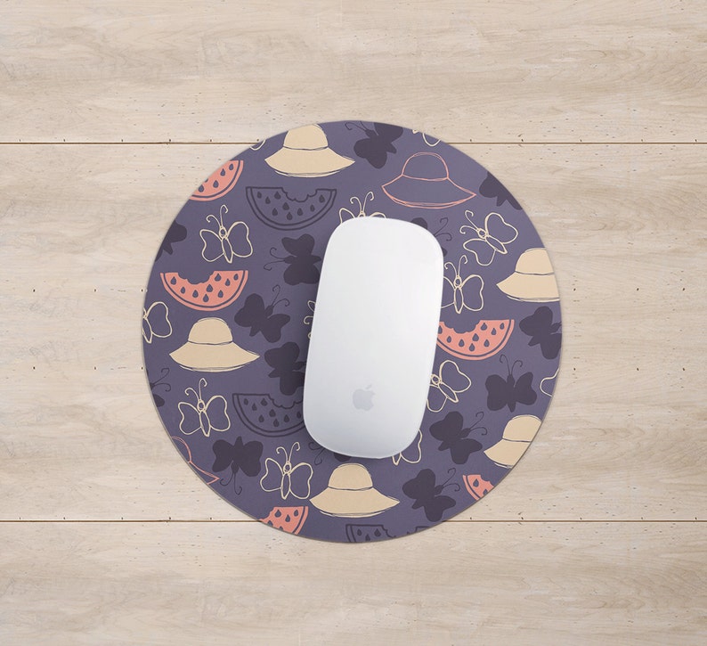 Mousemat Girly Mouse Pad Pretty Computer Accessories Flexible Etsy