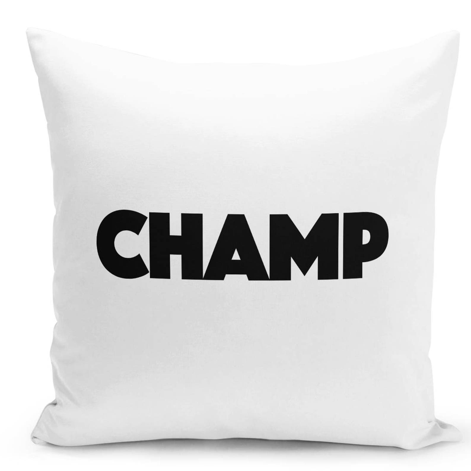 Printed pillow with words custom accent pillow bench cushion Etsy