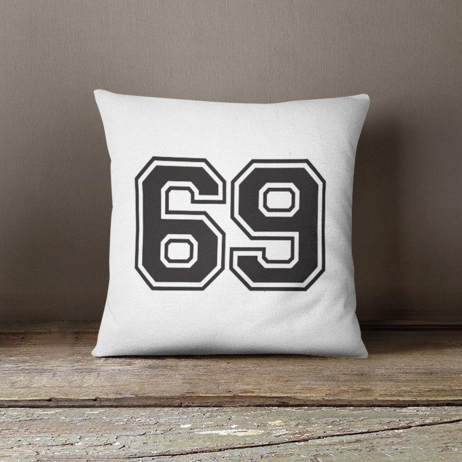 Sports Pillow case 69 throw pillow sports cushion sports Etsy