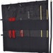 BDSM equipment tool kit bag. Kink storage for floggers, canes, crops, paddles, collar, rope, cuffs, nipple clamps. Transport fetish gear Dom