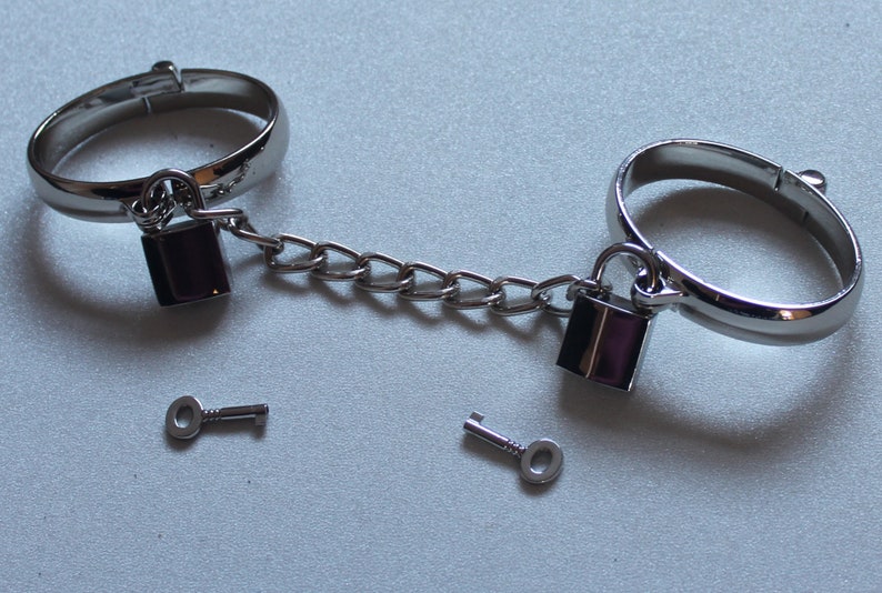 Metal Handcuff Manacles Shackles Uk Submissive Women and Men Etsy