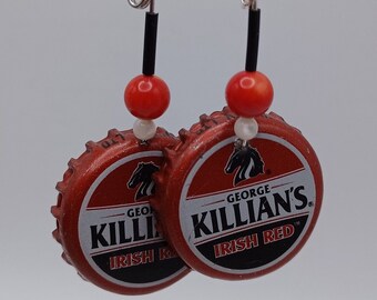 Killian's Bottlecap-oorbellen