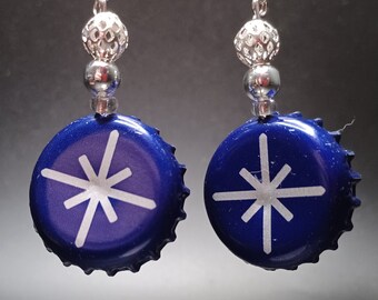 Mineragua Bottlecap Oorbellen
