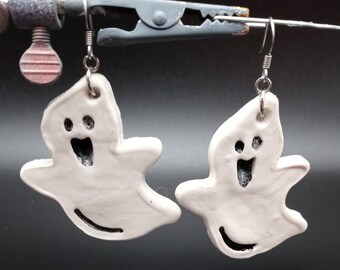 Happy Ghost Oorbellen