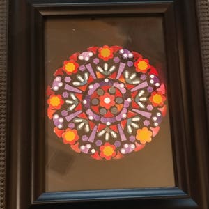 Rose window collage