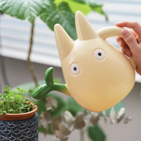 Original Ghibli Studio Small Totoro Watering Can • My Neighbor Totoro Vase/Holder/Stand/Replica/Home Decor • Gardening Anime Gift