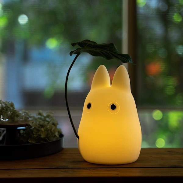 Original Ghibli Small Totoro Lamp/Home Decor • My Neighbor Totoro Light/Figure/Interior Decoration/Figurine/Replica • Studio Ghibli Gift