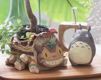 Original Ghibli Planter Cover/Figure • My Neighbor Totoro Pot/Vase/Holder/Interior Design/Home Decor • Anime Studio Ghibli Gift