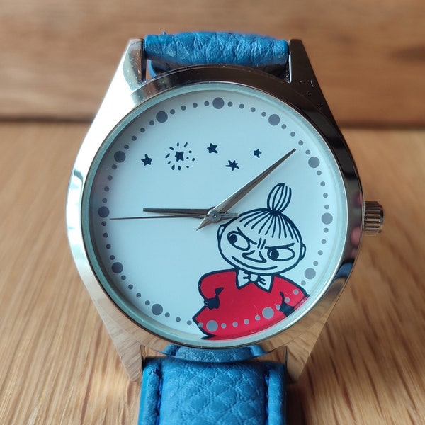 Original Moomins Wrist Watch • Little My Watch/Clock/Bracelet/Decor • Moomintroll Japanese Watches for Girl/Women • Official Moomin Gift