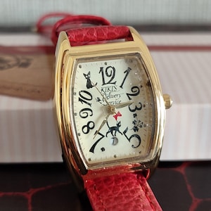 Vintage* Original Ghibli Jiji Wrist Watch • Kikis Delivery Service Watch/Clock • Japanese Anime Watches for Girl/Women • Studio Ghibli Gift