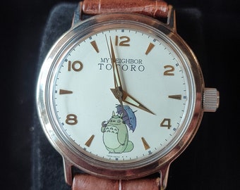 Vintage 2000* Original Ghibli Totoro Wrist Watch • My Neighbor Totoro Japanese Clock • Anime Watches for Man/Women • Studio Ghibli Gift