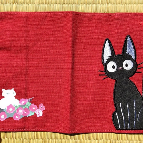 Original Ghibli Studio Jiji Book Cover Notebook Kikis Etsy