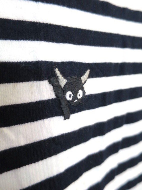 Vintage* Original Ghibli Kiki T-shirt, Embroided … - image 2