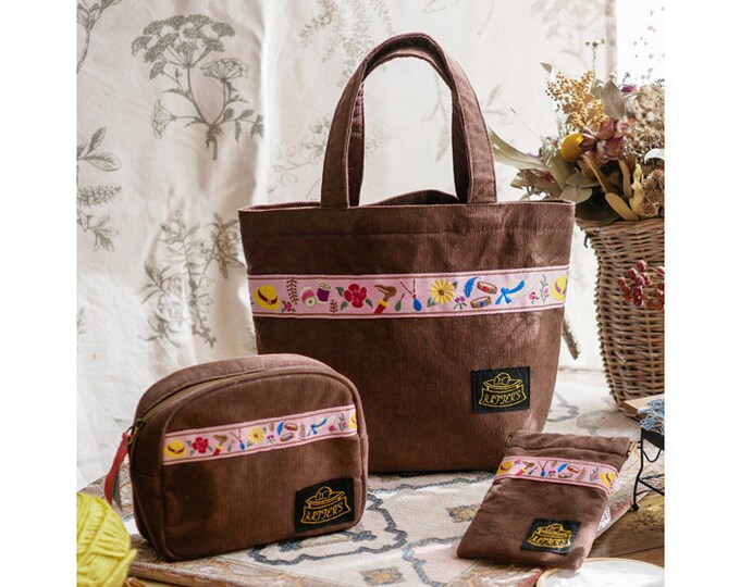 Original Ghibli Handbag/pouch/purse Howl's Moving Castle Lunch Bag/tote