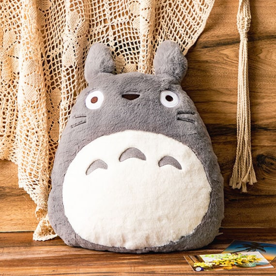 Totoro Plush U-shaped Neck Waist Head Protect Pillow Car Seat Back Cushion  - Ghibli Merch Store - Official Studio Ghibli Merchandise