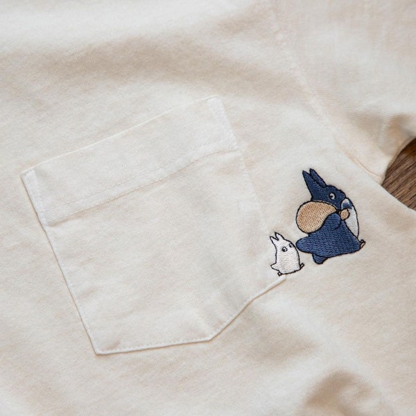 Totoro Linen Shirt in Mini Check