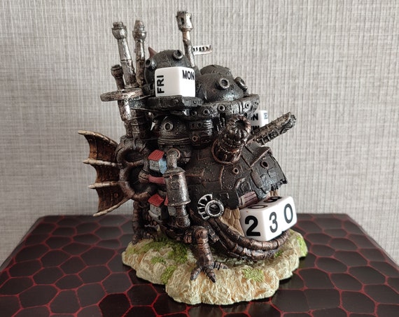 Vintage Original Ghibli Howl Perpetual Dice Calendar Howls Moving Castle  Figure/figurine/statue/replica/home Decor/interior Diorama Gift - Etsy