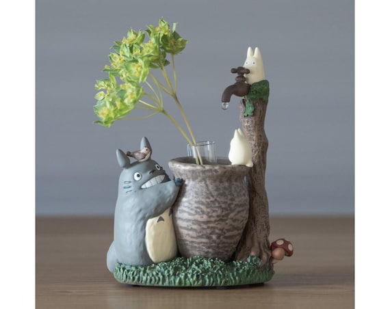 Original Ghibli Studio Totoro Figure/vase My Neighbor Totoro Small Figurine/mini  Statue/replica/home Decor/interior Diorama Anime Gift 